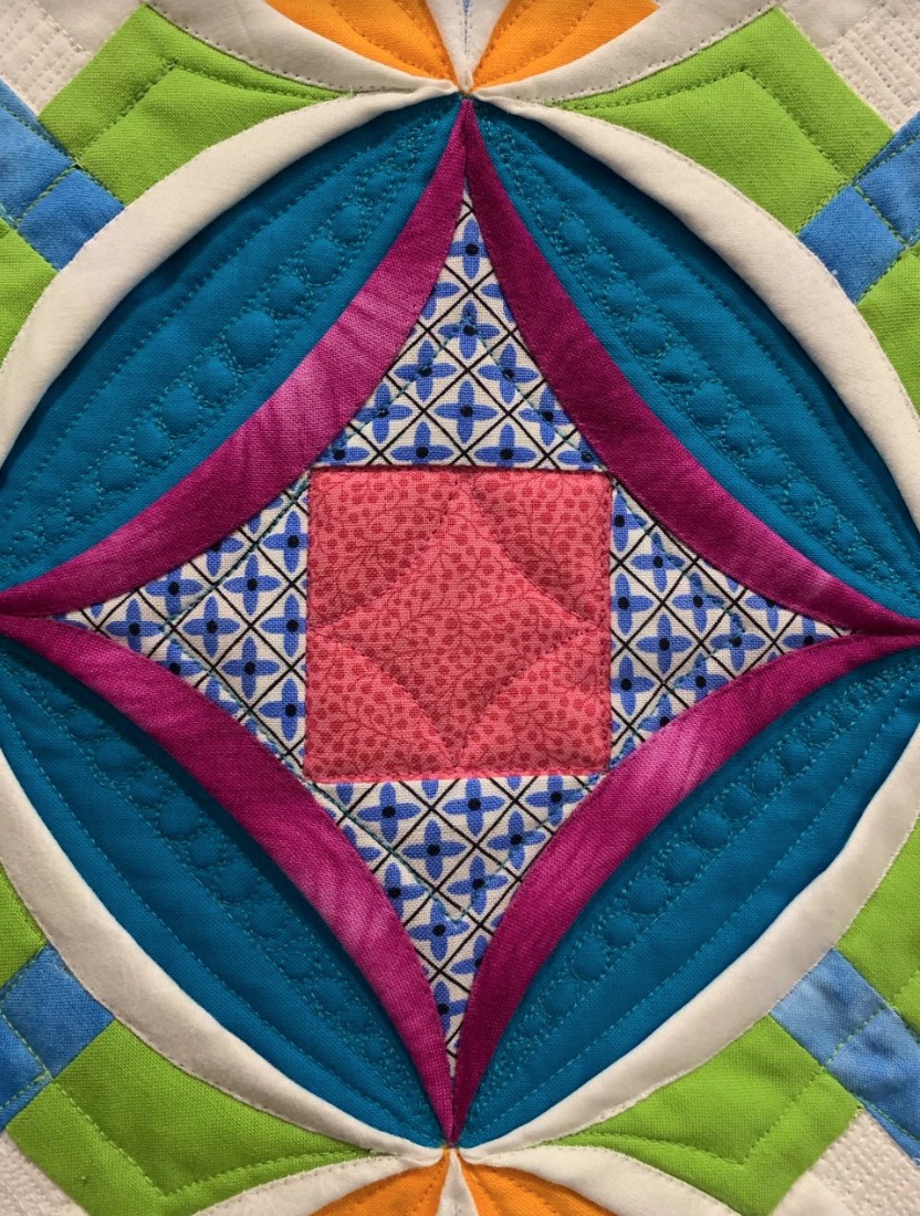 "Optical Path Cathedral Window" by Felisa Nakazawa - Detail 2